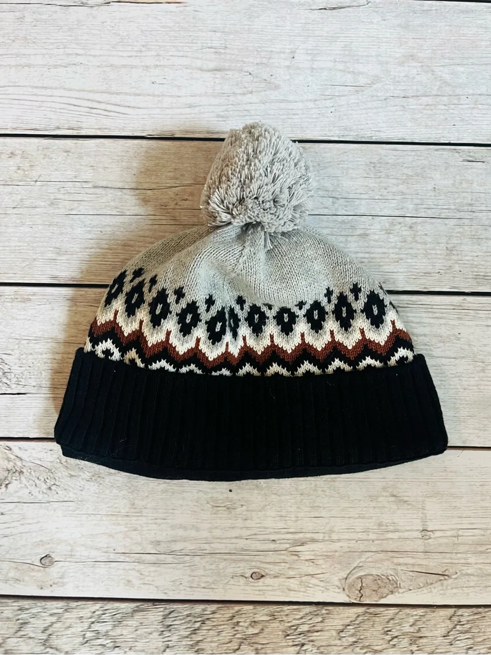 Janie and Jack Fair Isle Knit Hat